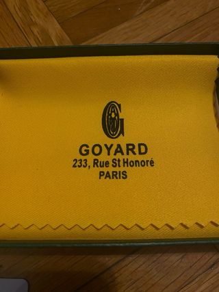 Portacarte Goyard blu