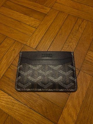 Portacarte Goyard blu