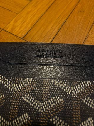 Portacarte Goyard blu