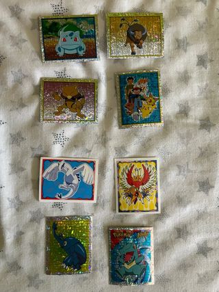 Cromos Pokémon Brillantes Especiales