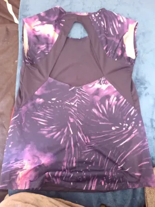 Camiseta deportiva Domyos morada