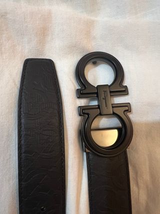 Cintura Uomo Salvatore Ferragamo Fibbia Gancini