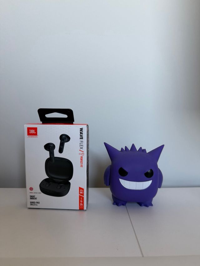 Fones de Ouvido Sem Fio JBL Wave Flex Pretos