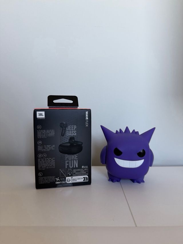 Fones de Ouvido Sem Fio JBL Wave Flex Pretos