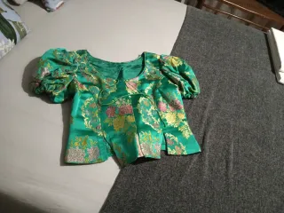 Tela falda de fallera. Muy buen estado