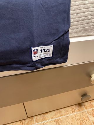 Camiseta Zara NFL Patriots Talla M