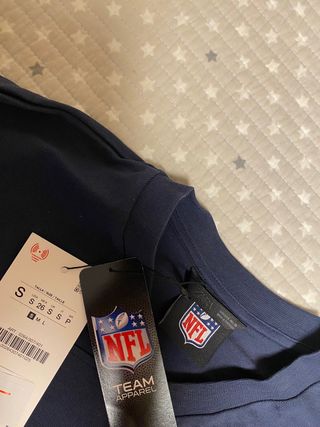 Camiseta Zara NFL Patriots Talla M