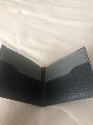 Billetera Fendi Roma Negra y Gris