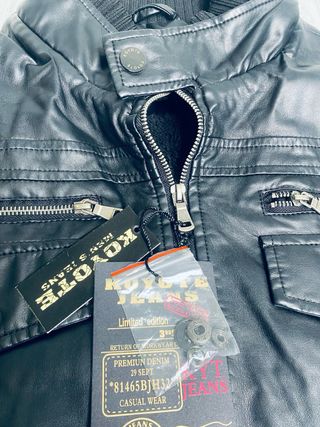 Cazadora efecto piel Koyote Jeans Talla 3XL