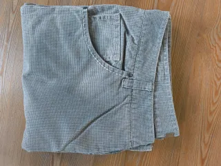 Pantaloni Conbipel tg 52 rigati grigi
