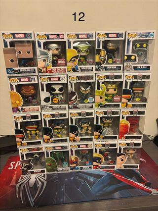 Funko Pop Marvel 12/31