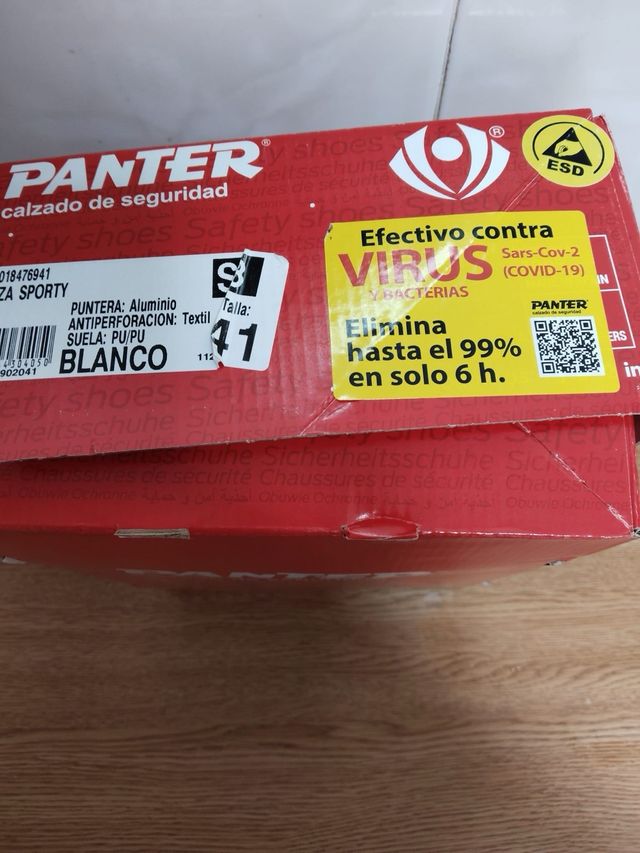 Zapatos de seguridad Panter