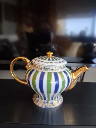 Lote 4 teiere decorative in miniatura