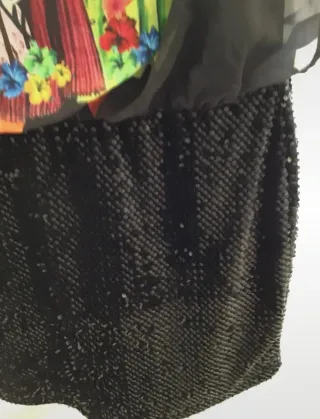 Vestido Desigual Talla 42 Estampado