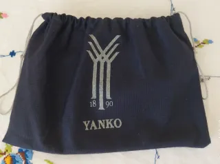 Bolso pulsera piel Yanko rojo