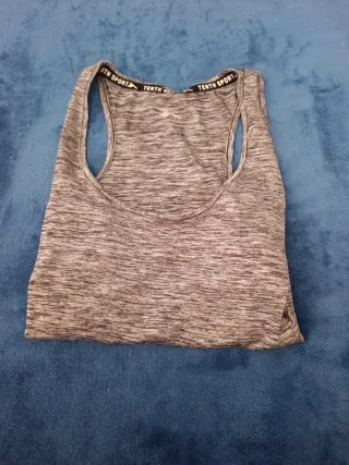 Camiseta deportiva Tenth Sport gris