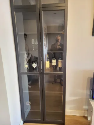 Tavolo da pranzo in legno e metallo