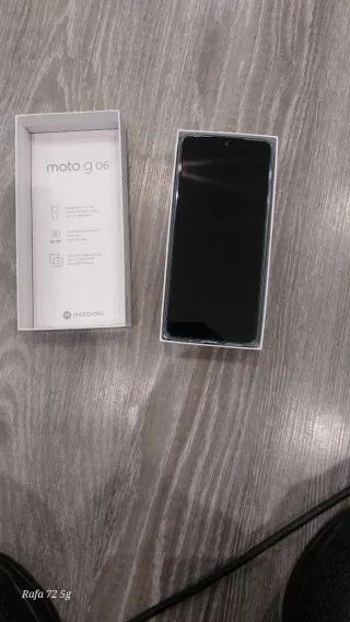 Motorola Moto G06 Azul garantia de 1 año