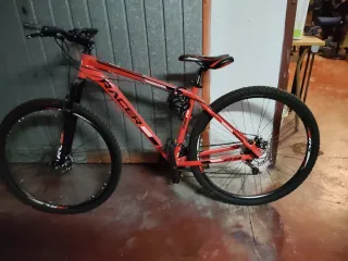 Bicicleta RACER MTB 290 FD Rojo