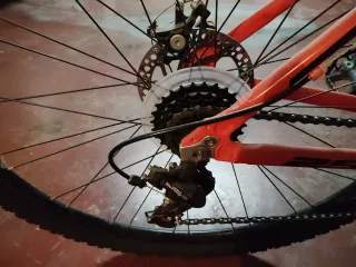 Bicicleta RACER MTB 290 FD Rojo