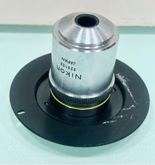 Lente NIKON BD PLAN 10 0,25 Macro