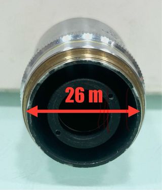 Lente NIKON BD PLAN 10 0,25 Macro