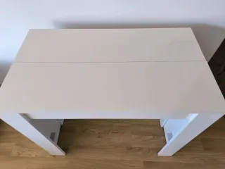 Tavolo consolle bianco laccato