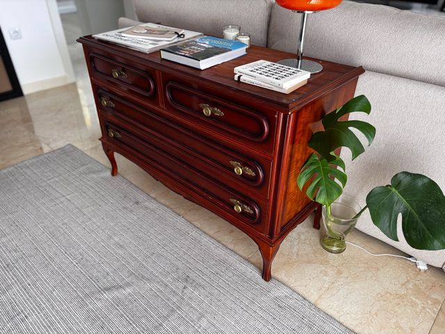 Cómoda aparador vintage madera años 70