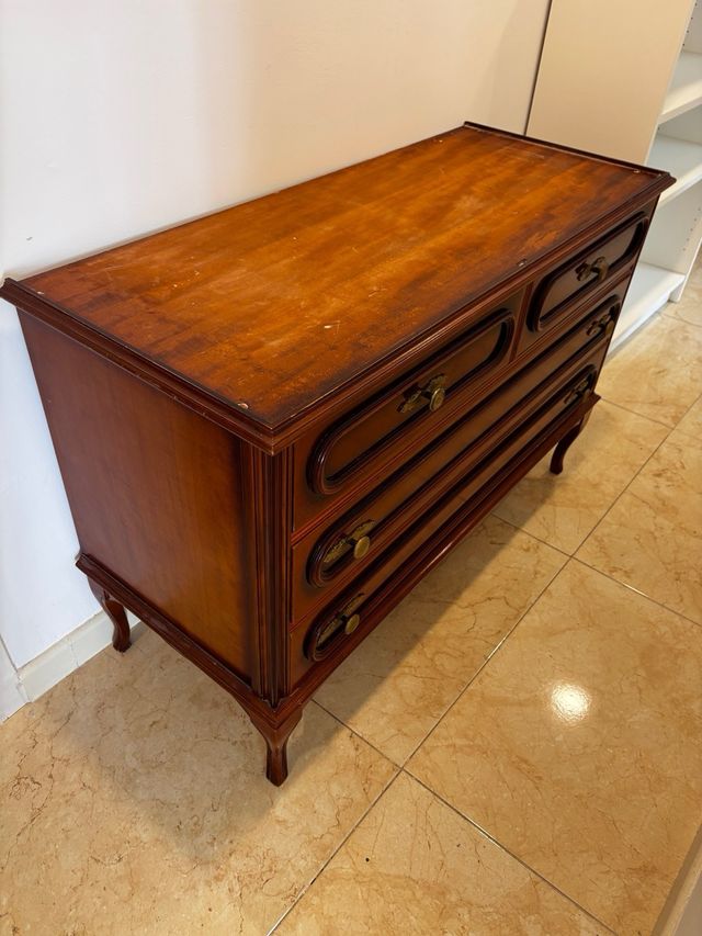 Cómoda aparador vintage madera años 70