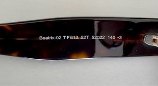 Gafas de Sol Tom Ford Beatrix-02 52T Marrón