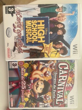 Juego Wii High School Musical  y carnival