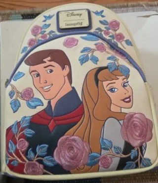 Mochila Loungefly Disney Aurora y Príncipe
