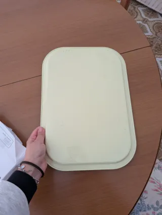 Vassoio vintage con disegno