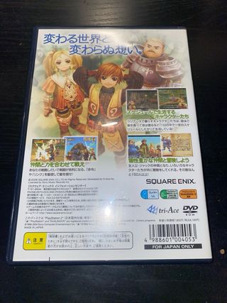 Radiata Stories PS2 Japonés RPG