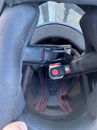 Casco de moto AGV negro