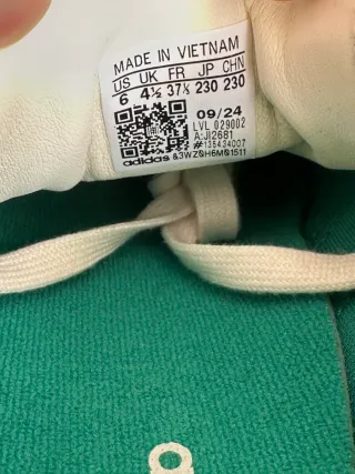 Adidas Samba Donna Verde Giallo