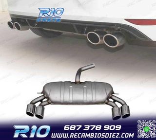 SILENCIOSO ESCAPE AUDI A3 S LINE HATCHBACK 13-20 LOOK S3