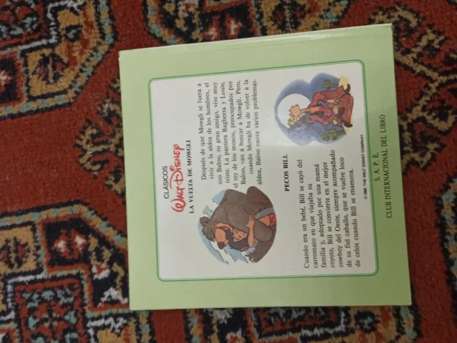 La vuelta de Mowgli y Pecos Bill con Casette NUEVO