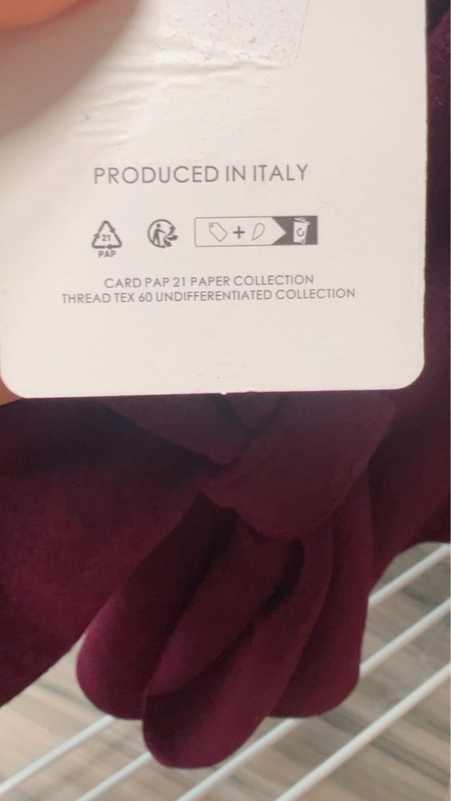 Capas negro y morado Talla Única