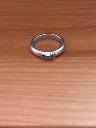 Anillo Tous Plata y Negro