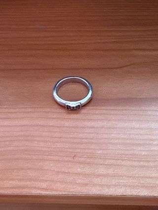 Anillo Tous Plata y Negro