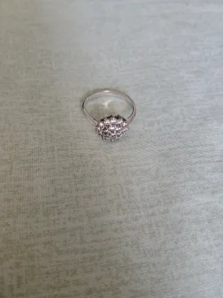 Anillo Plata con Circonitas
