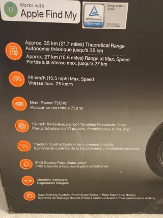 Patinete Eléctrico Segway Ninebot E2 Pro