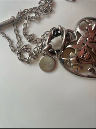 Set Vintage Gucci Plata 925 Collar y Pendientes