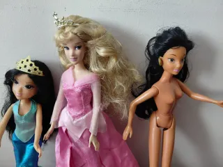 3 Bambole Principesse Disney