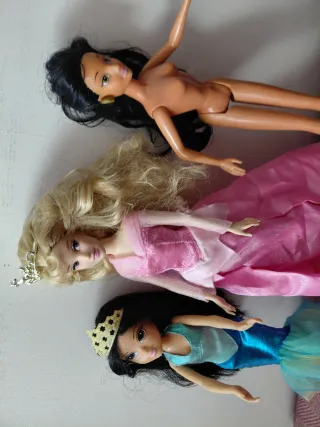 3 Bambole Principesse Disney