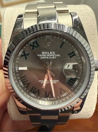 Rolex Datejust 41 Wimbledon Acciaio
