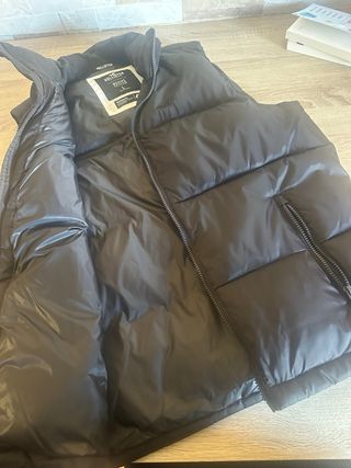 Chaleco Hollister Negro Talla L