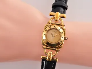 Orologio Gucci Vintage Oro e Nero