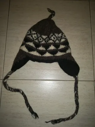 Berretto unisex per bambini in tessuto